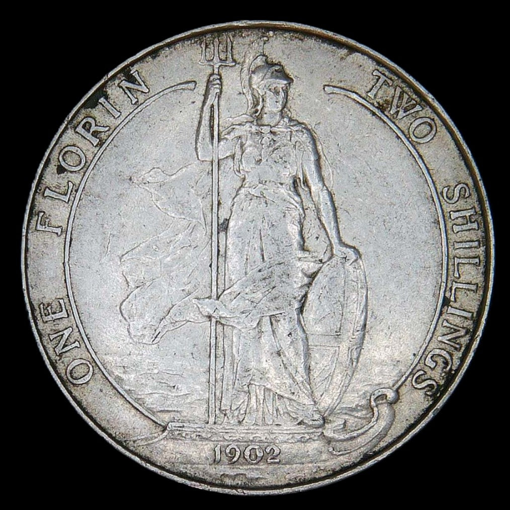 Edward VII. Florin. 1902
