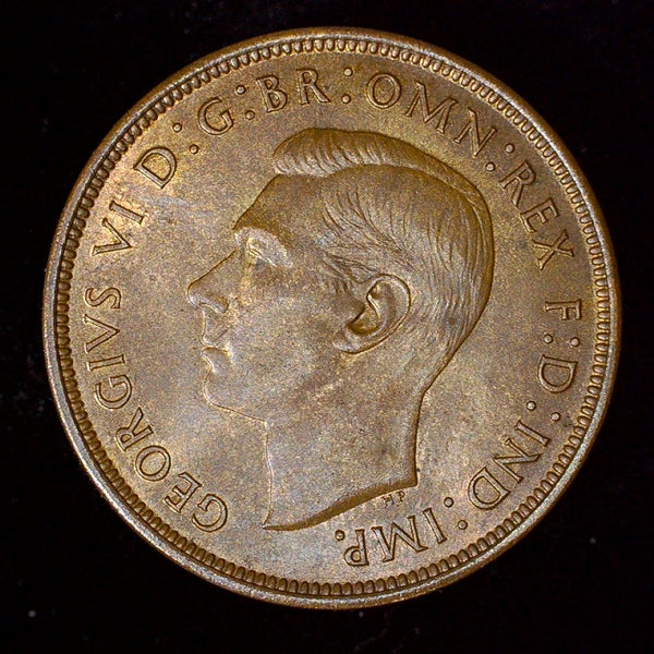 George VI. Penny. 1938
