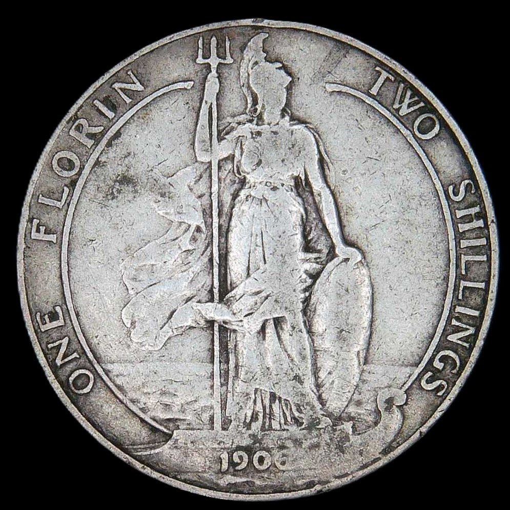 Edward VII. Florin. 1906