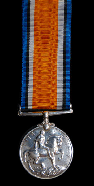 WW1. British War Medal. Perry. Somerset Light Infantry.