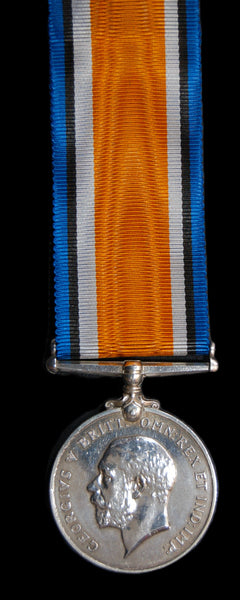 WW1. British War Medal. Perry. Somerset Light Infantry.