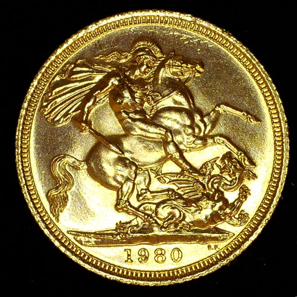 Elizabeth II. Sovereign. 1980