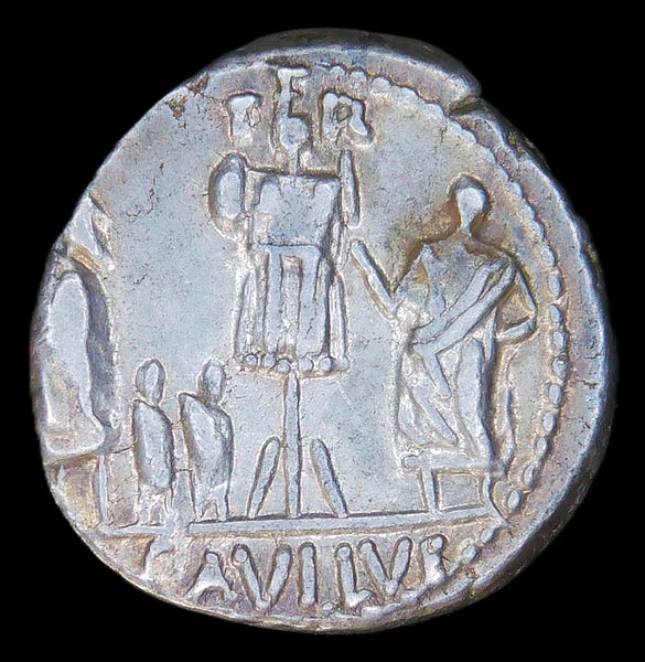 Roman Republic. L. Aemilius Lepidus Paullus. Denarius. 62 BC