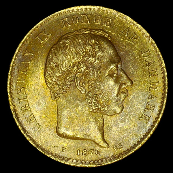 Denmark. 20 Kroner. 1876