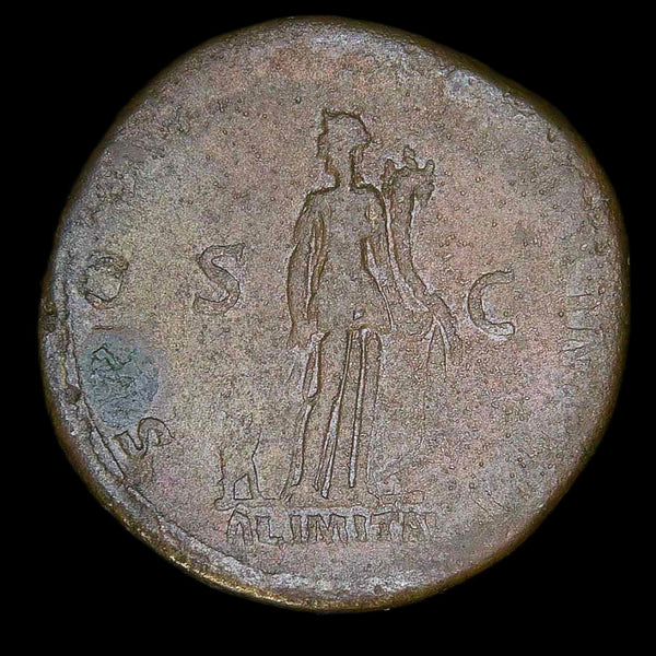 Trajan. Sestertius. c. AD112