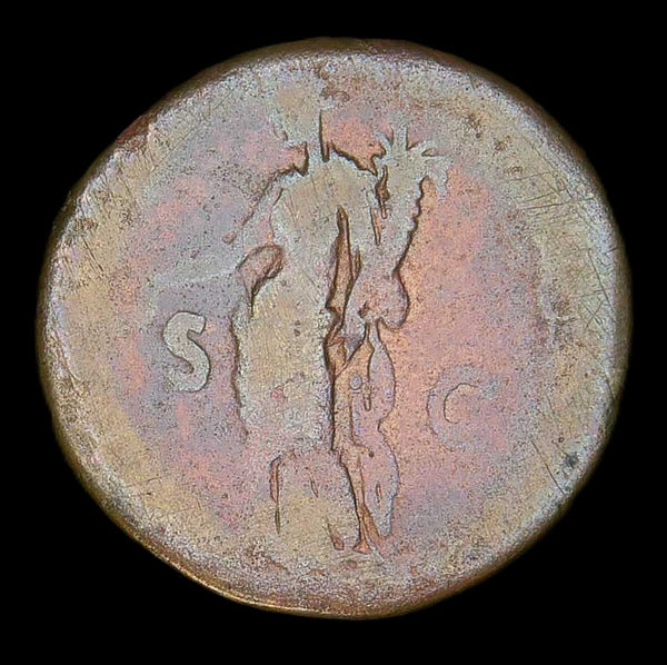 Nerva. AE As. AD 96-98.