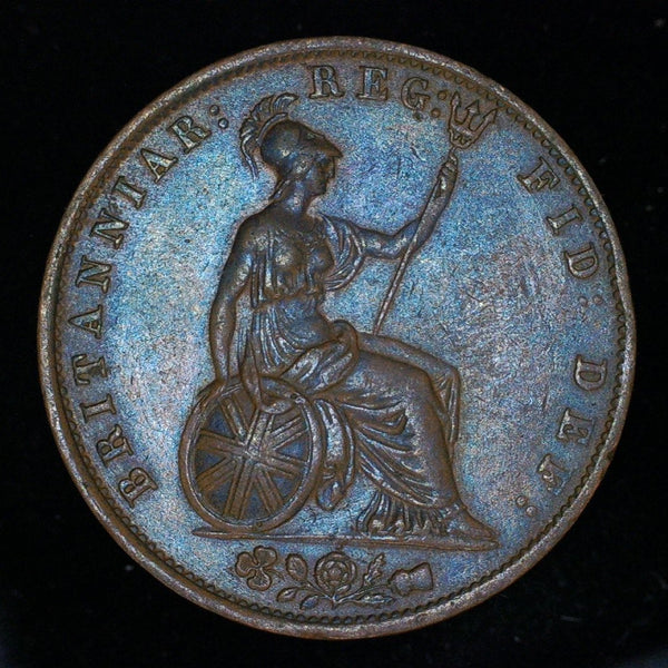 Victoria. Halfpenny. 1855