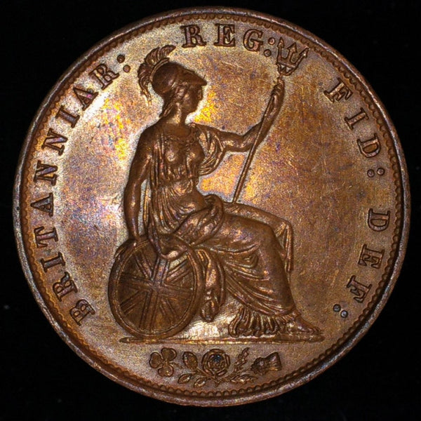 Victoria. Halfpenny. 1858. A selection