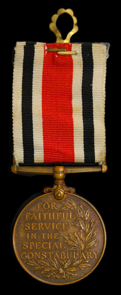 Special Constabulary Long Service Medal, G.V.R. Frederick Sait