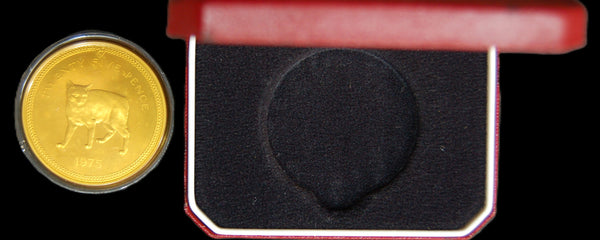 Isle of Man. Proof silver Crown. 1975