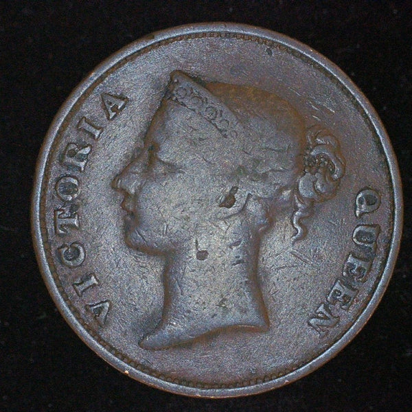 Straits Settlements/East India Company. One Cent. 1845