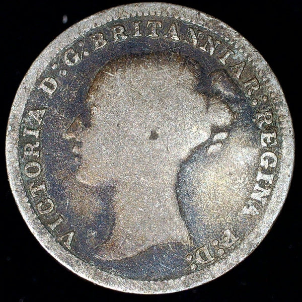 Victoria. Threepence. 1873. A selection.