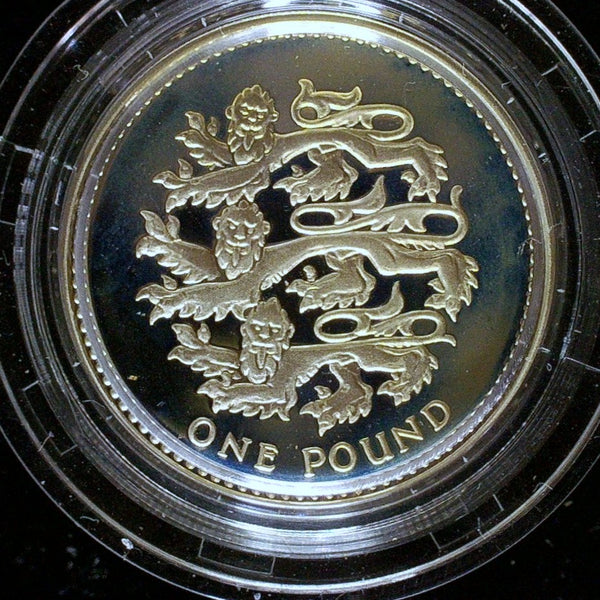 Royal Mint. Silver proof One Pound coins. A selection