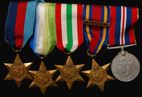 WW2. Royal Navy campaign group of 5