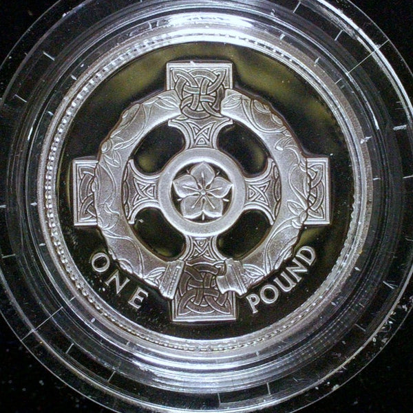 Royal Mint. Silver proof One Pound coins. A selection