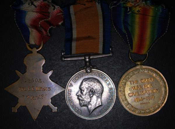 WW1 "Trio". Lewis. MGC. *Renamed*