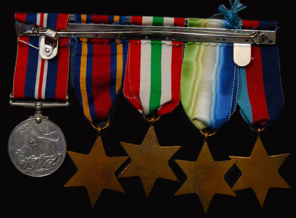WW2. Royal Navy campaign group of 5