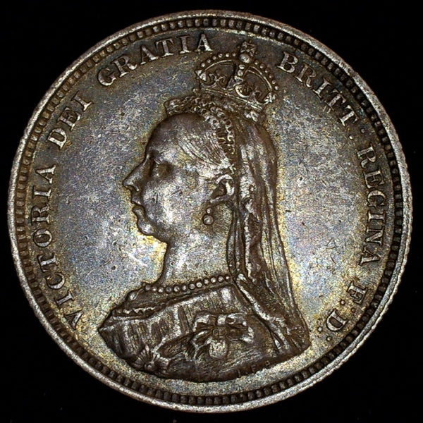Victoria. Shilling. 1887. A selection
