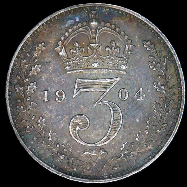 Edward VII. Maundy Threepence. 1904.