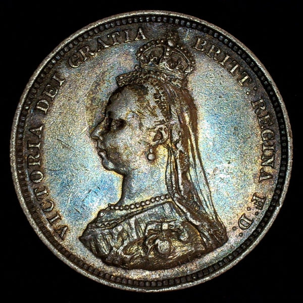 Victoria. Shilling. 1887. A selection