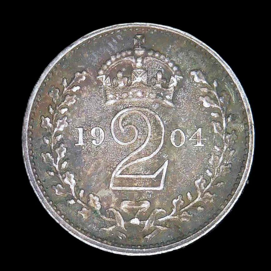 Edward VII. Maundy Twopence. 1904.