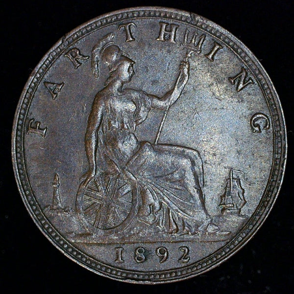 Victoria. Farthing. 1892