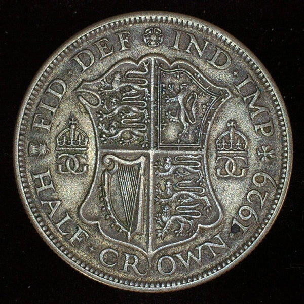 George V. Half Crown. 1929