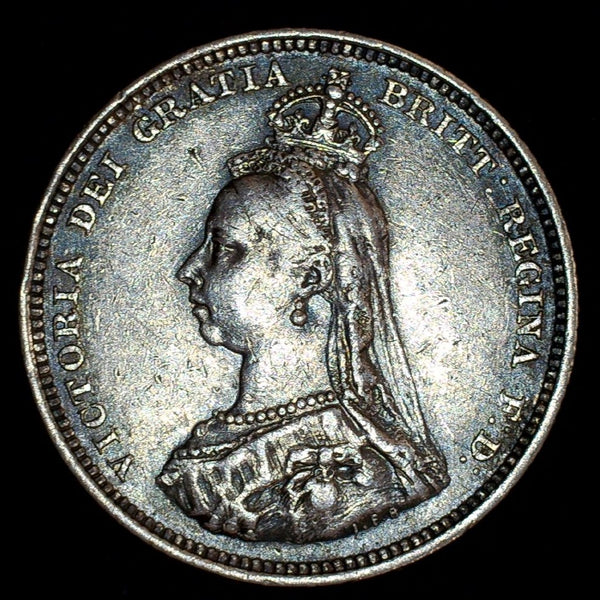 Victoria. Shilling. 1887. A selection