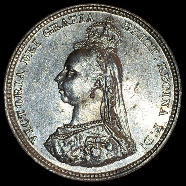 Victoria. Shilling. 1887. A selection