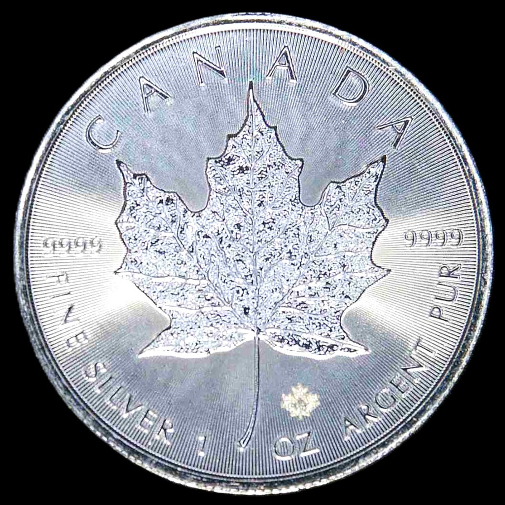 Canada.  Maple Leaf One Ounce Fine Silver. 2020