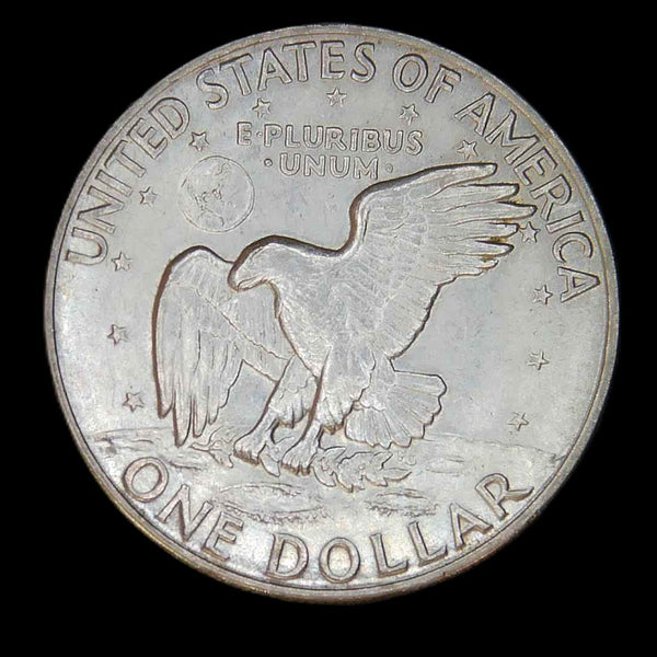 USA. Eisenhower Moon Landing Dollars. A selection.
