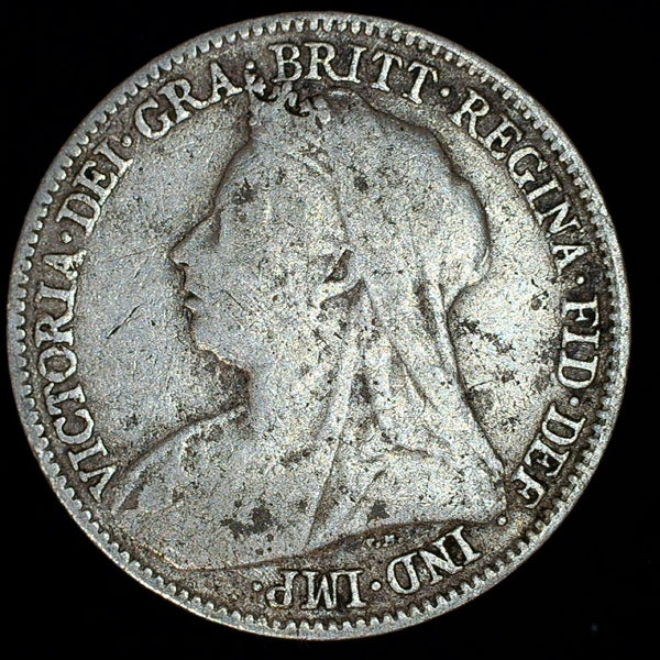 Victoria. Sixpence. 1893