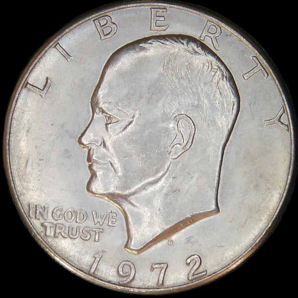 USA. Eisenhower Moon Landing Dollars. A selection.