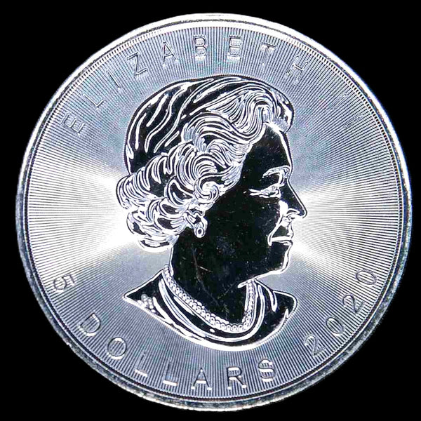 Canada.  Maple Leaf One Ounce Fine Silver. 2020
