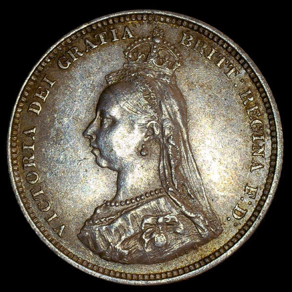 Victoria. Shilling. 1887. A selection