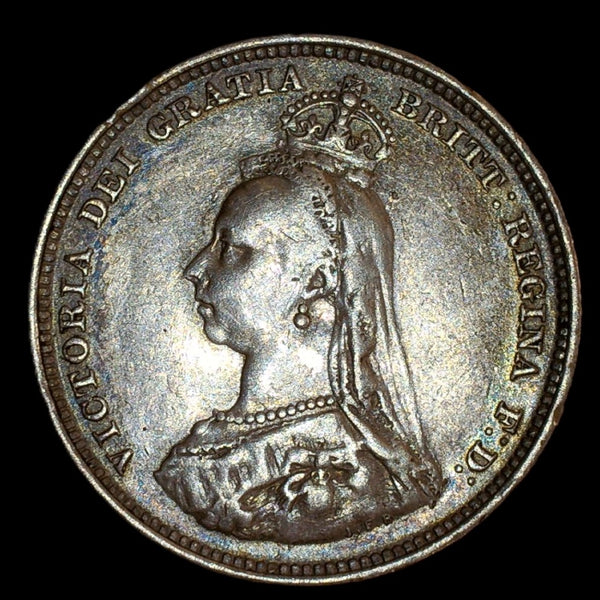 Victoria. Shilling. 1887. A selection