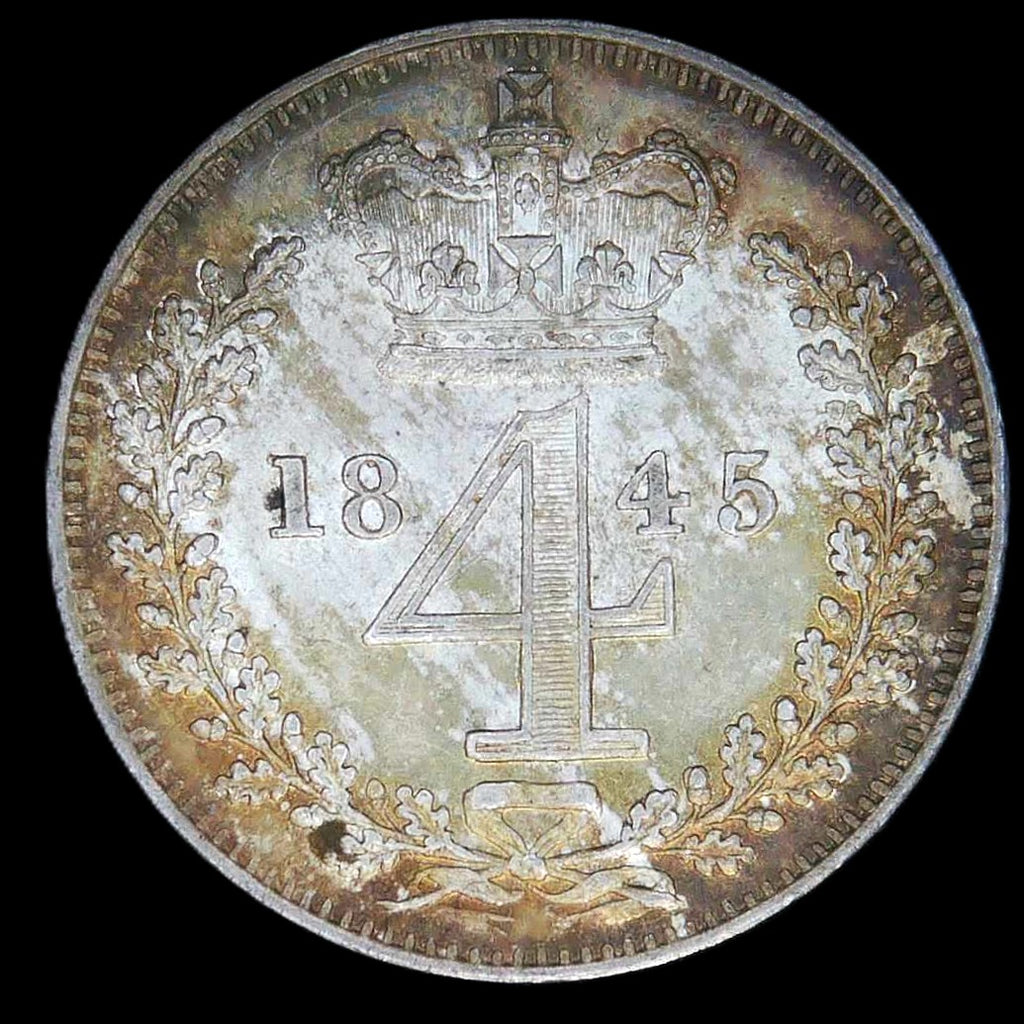 Victoria. Maundy Fourpence. 1845