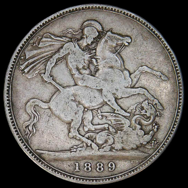 Victoria. Crown. 1889, a selection.