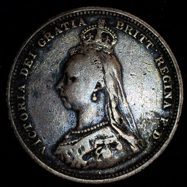 Victoria. Shilling. 1887. A selection