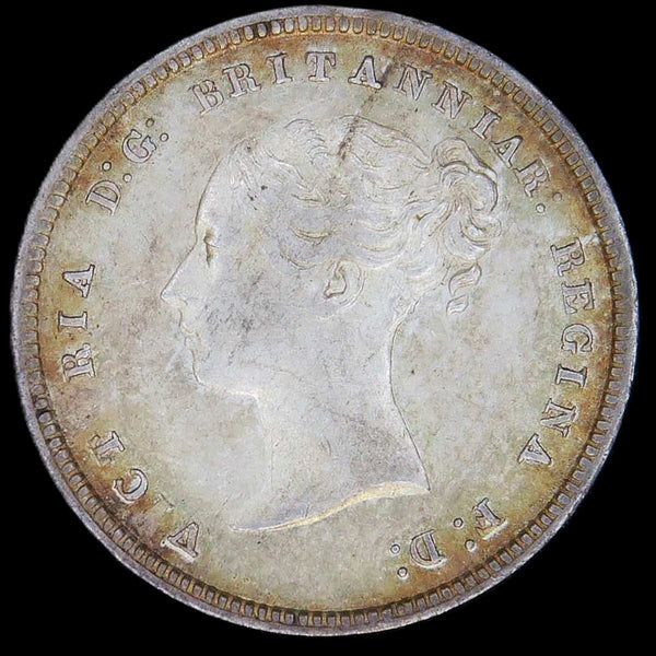 Victoria. Maundy Fourpence. 1845