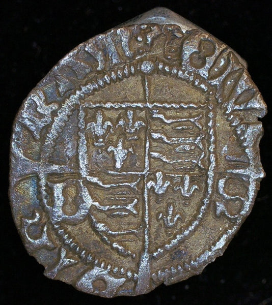 Henry VII. Penny, Sovereign type. Durham 1489-93