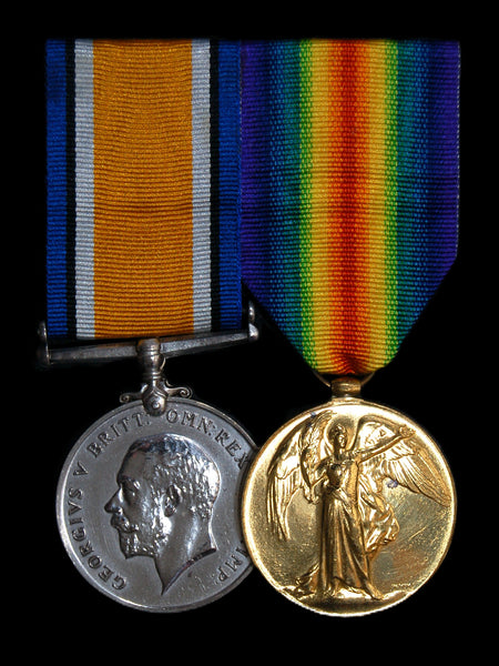 WW1. Pair. Coe. Royal Australian Navy.