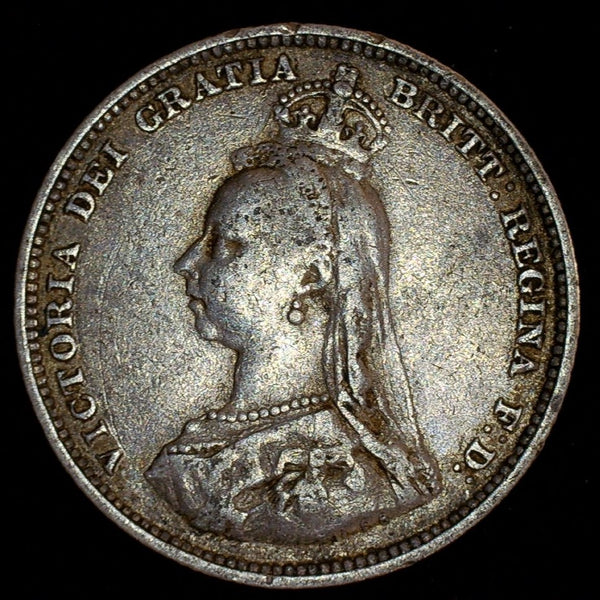 Victoria. Shilling. 1887. A selection