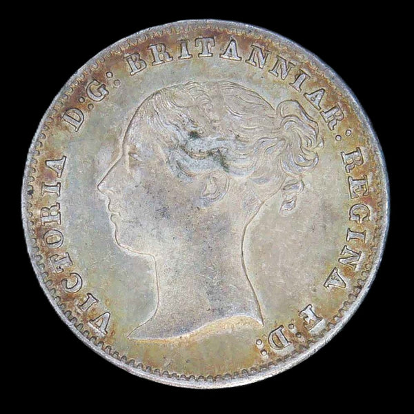 Victoria. Threepence. 1844.