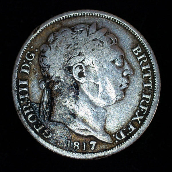 George III. Sixpence. 1817