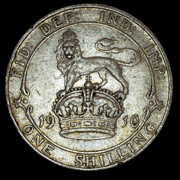 Edward VII. Shilling. 1910. A selection.