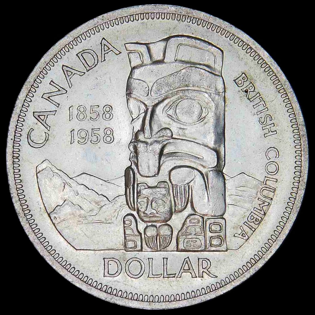 Canada. One Dollar. 1958