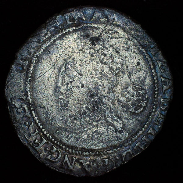 Elizabeth 1. Sixpence. 1581