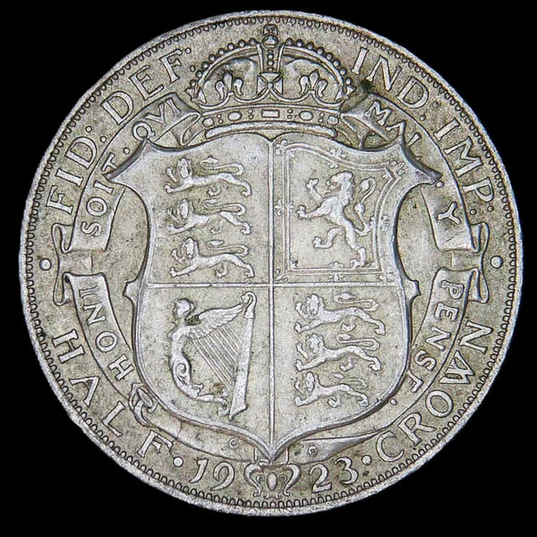 George V. Halfcrown. 1923. A selection.