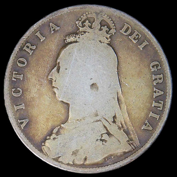 Victoria. Halfcrown. 1888